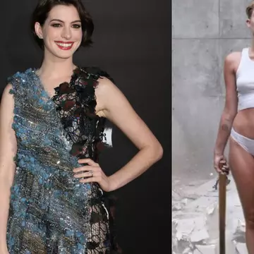 Anne Hathaway o imită pe Miley Cyrus într-un video amuzant