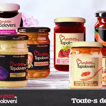 CONCURS: Câştigă  bunătăţi  de Topoloveni pentru întreaga familie.