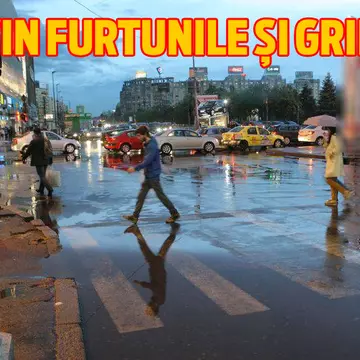 Atenționare de vreme rea. Vin furtunile şi grindina!