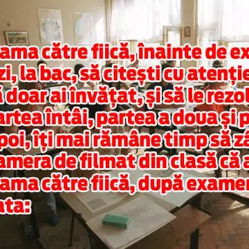 Cele mai tari bancuri de la Bac-ul 2011