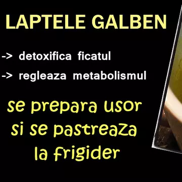 Știi ce e laptele galben? Cum prepari licoarea ce te ajută să-ți detoxifici ficatul și-ți reglează metabolismul