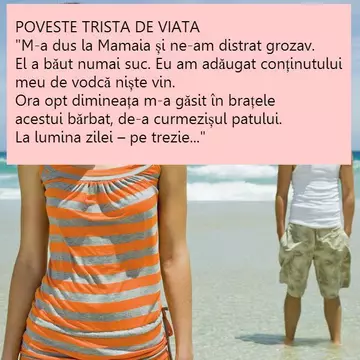 Mărturia tulburătoare a unei femei: „Am întâlnit iubirea și dezamăgirea la malul mării”