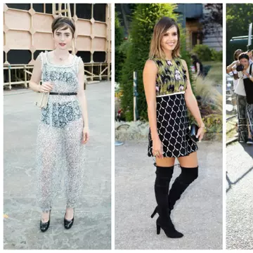 Vedete la Săptămâna Haute Couture de la Paris