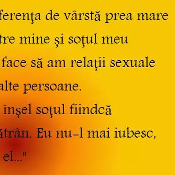 Adela vă sfătuieşte în sex şi iubire: Îmi înşel soţul fiindcă e bătrân