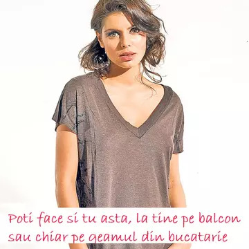 Exclusiv | Ileana Lazariuc produce şi mănâncă germeni