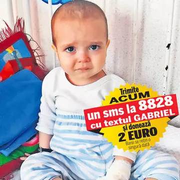  Hai să-i fim aproape lui Gabriel! Băieţelul se luptă cu boala Crohn, o maladie fără un tratament cert 