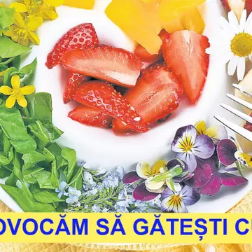 Floricele pe câmpii, hai să le... gătim!
