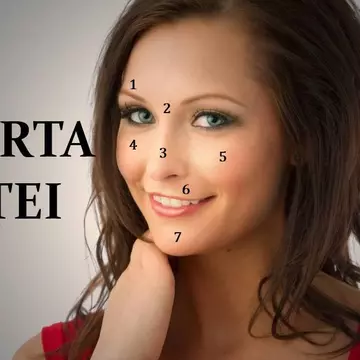 Harta feţei. Cele 7 zone de adevăr care-ţi spun care e starea ta de sănătate