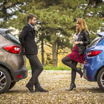 Test drive Renault Clio si Renault Captur