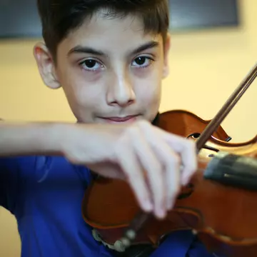 Micul violonist de azi, marele artist de mâine