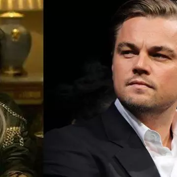 Filmuletul care a amuzat internetul! Ce fata face Leonardo DiCaprio când trece pe lânga el Lady GaGa