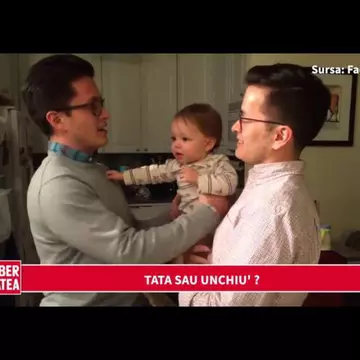 Reacția unei fetițe atunci când îl întâlnește pe fratele geamăn al tatălui său | VIDEO
