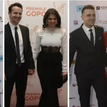Cupluri pe covorul roșu la premiile Gopo 2016