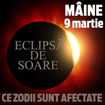 URANIA: Eclipsa de soare de mâine aduce revolte si agitatie