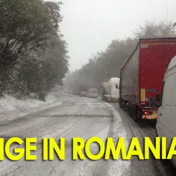 Ninge în România! Care sunt zonele cele mai afectate