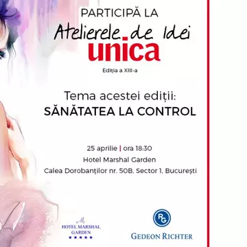 Înscrie-te la o nouă ediție Atelierele de Idei Unica!
