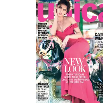 Catrinel Menghia, într-un pictorial spectaculos în Unica de mai