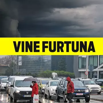 Cod Galben de ploi însemnate cantitativ în 35 de județe, inclusiv în București