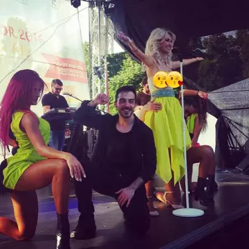 Andreea Bălan resimte deja efectele maternității