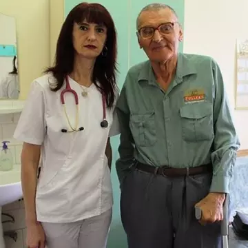 Un pensionar de 86 de ani a donat aparatură de 21.000 de euro Spitalului din Slatina