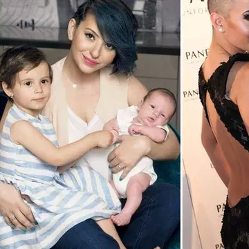 Motivul pentru care Giulia a ajuns să se radă pe cap și să se tundă așa des. I-a căzut părul în timpul sarcinii