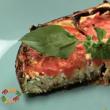 MIAM-MIAM! Tartă de roșii cu brânză
