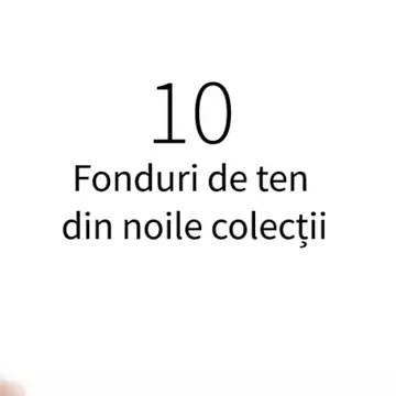 10 fonduri de ten din noile colecții
