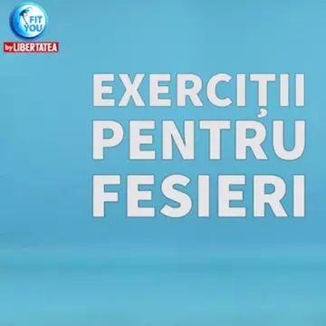 #FitYou! Exerciţiu pentru mușchii fesieri