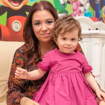 Fetita Oanei Roman a crescut. Isabela a atras privirile tuturor la o petrecere pentru copii