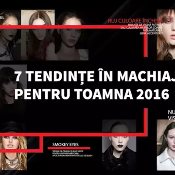 7 tendințe în machiaj pentru sezonul toamnă/iarnă 2016
