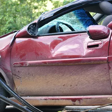 Postarea unui polițist după ce, în noaptea de Crăciun, a fost chemat la un accident mortal