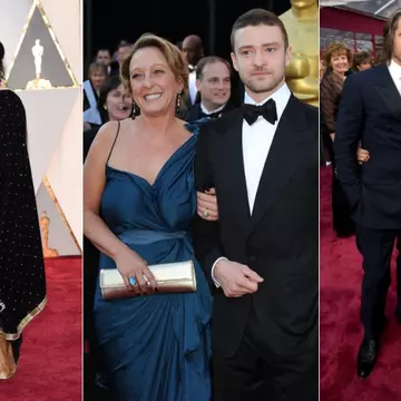 Actori care au venit cu mama la Oscar