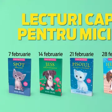 Seria „Prima mea lectură”, cărțile care îi conving pe cei mici să citească