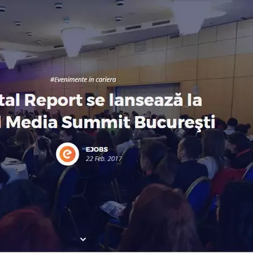 Digital Report se lansează la Social Media Summit București