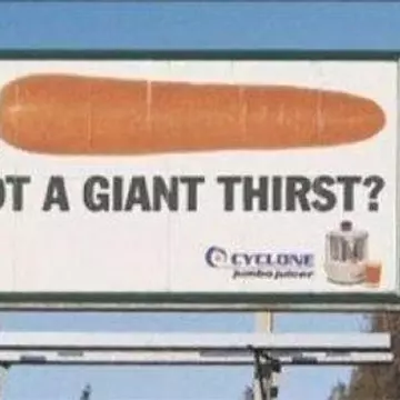 Cele mai amuzante reclame - reclame poziționate greșit