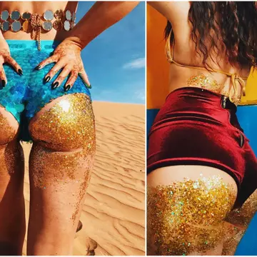 Cel mai ciudat trend al verii 2017 - Glitter Bum