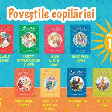 Poveștile copilăriei, colecția care nu trebuie să-ți lipsească din bibliotecă
