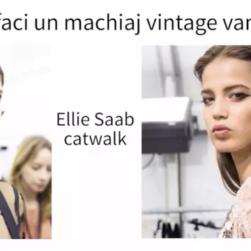 Cum îți faci un machiaj vintage vamp