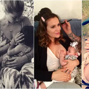 11 vedete care susțin alăptatul în public