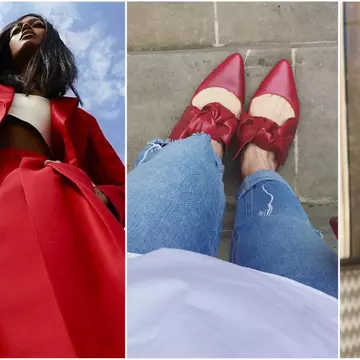 Cum să porți roșul - culoarea toamnei 2017