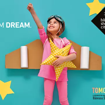 (P) Băneasa Shopping City lansează proiectul de combatere a abandonului școlar  It`s OK to help them dream