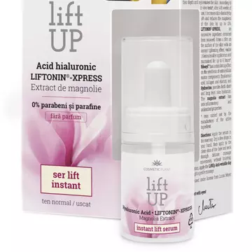 (P) Descoperă serul Lift Up de la Cosmetic Plant – produs în România, premiat la nivel internațional