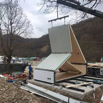 Cum arată casa care se construiește în doar 6 ore și poate fi mutată oriunde
