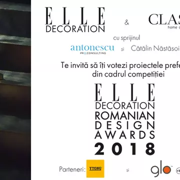 Elle Decoration Romanian Design Awards: susțineți designerii români și acasă!