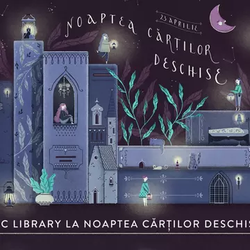 Magic Library la Noaptea Cărților Deschise! Intră în universul magic al cărților!