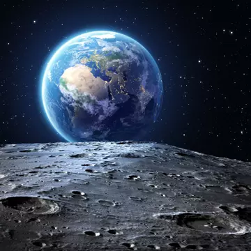 Tur virtual al Lunii realizat de NASA