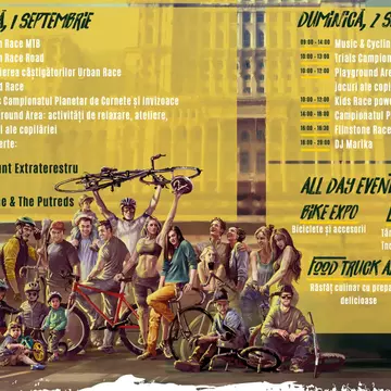 Biciclăm de plăcere, biciclăm cu bucurie și, acum, pedalăm și pentru o cauză bună BikeFest - You’re good!