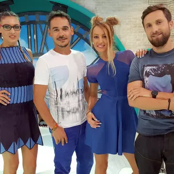 Răzvan și Dani au o nouă colegă de emisiune. Despre cine este vorba