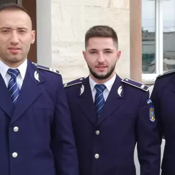 Cine sunt cei trei polițiști care au prins bărbatul ce a agresat o tânără de 20 de ani în Alba Iulia