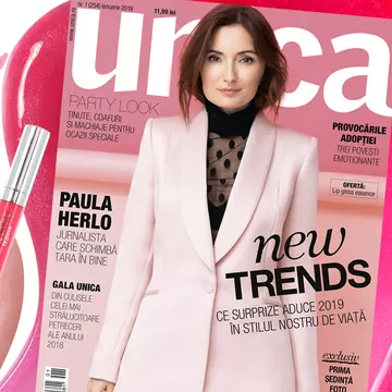 Avalanșă de cadouri virtuale în revista Unica ianuarie 2019
